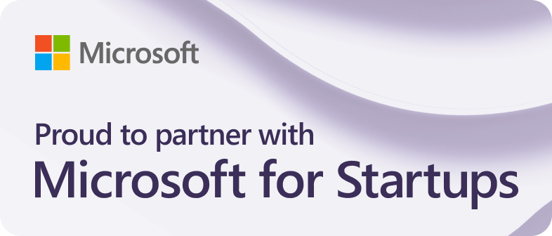 Microsoft For Startups parksby partnership badge